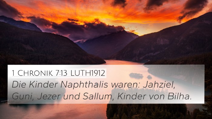 1 Chronik 7:13 LUTH1912 Bible Verse Image