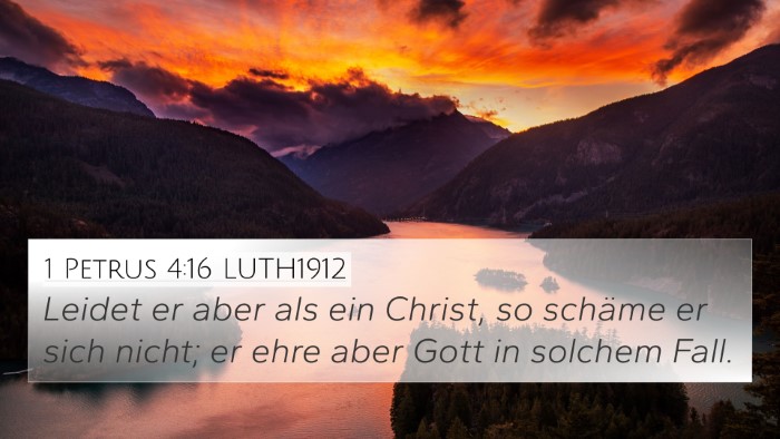 1 Petrus 4:16 LUTH1912 Bible Verse Image