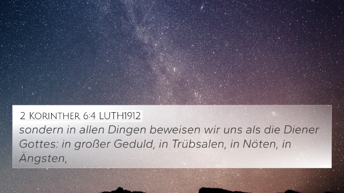 2 Korinther 6:4 LUTH1912 Bible Verse Image