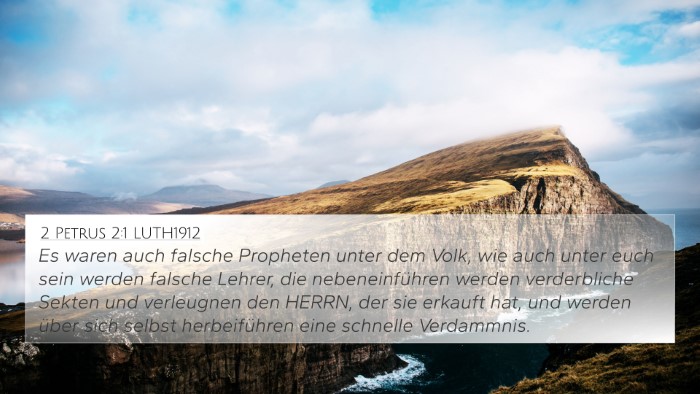 2 Petrus 2:1 LUTH1912 Bible Verse Image
