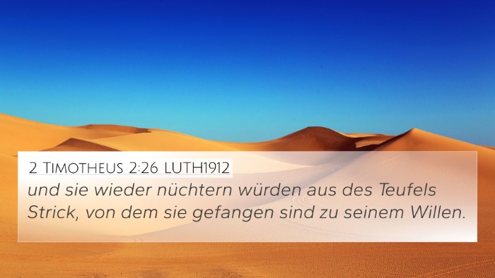 2 Timotheus 2:26 LUTH1912 Bible Verse Image