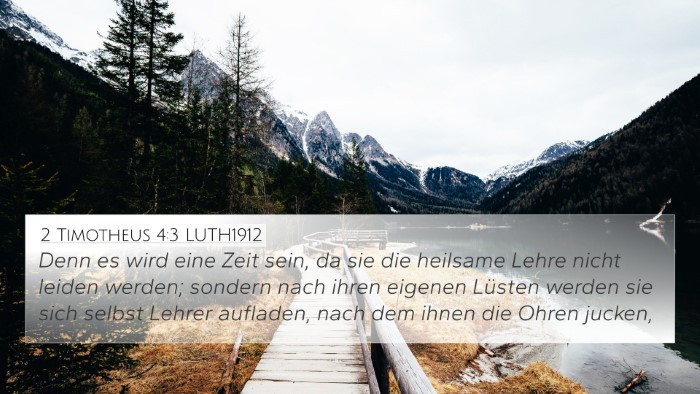 2 Timotheus 4:3 LUTH1912 Bible Verse Image