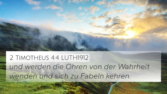 2 Timotheus 4:4 LUTH1912 Bible Verse Image