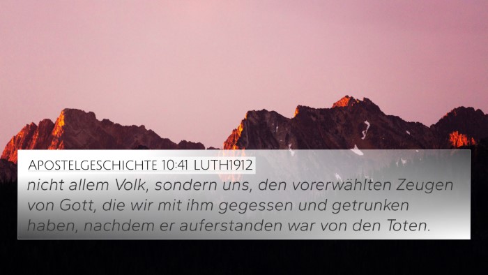 Apostelgeschichte 10:41 LUTH1912 Bible Verse Image