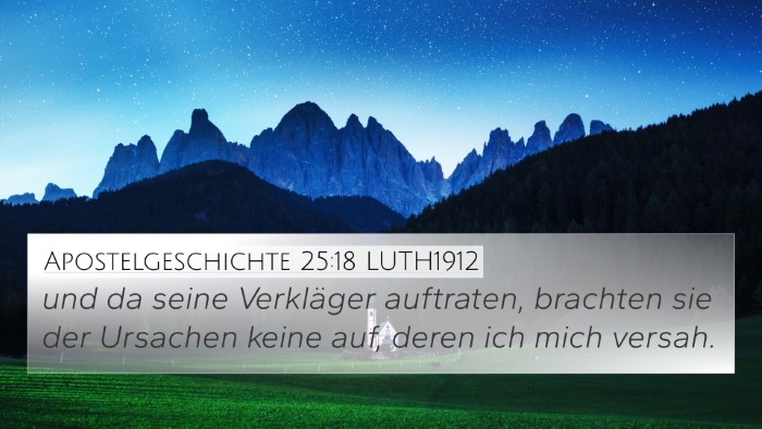 Apostelgeschichte 25:18 LUTH1912 Bible Verse Image