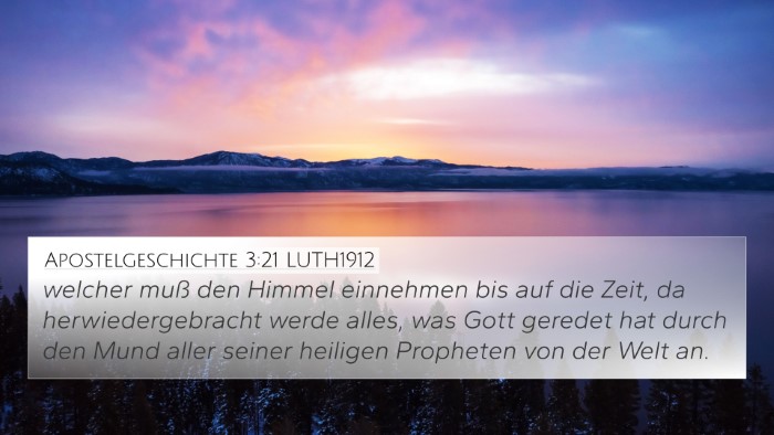 Apostelgeschichte 3:21 LUTH1912 Bible Verse Image
