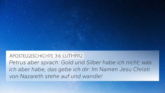 Apostelgeschichte 3:6 LUTH1912 Bible Verse Image