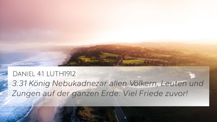 Daniel 4:1 LUTH1912 Bible Verse Image