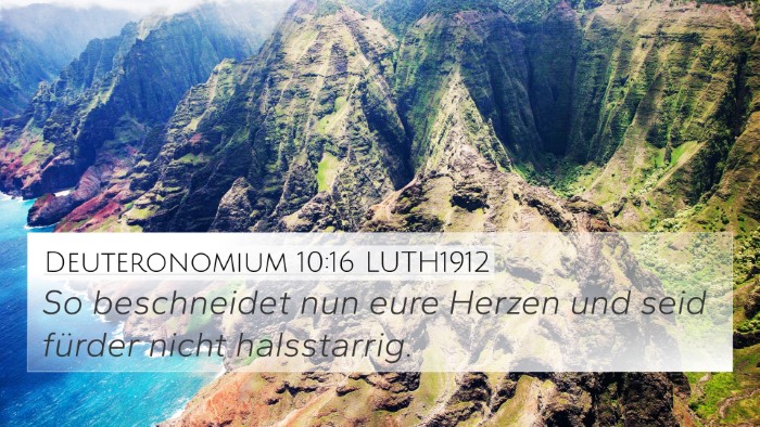 Deuteronomium 10:16 LUTH1912 Bible Verse Image