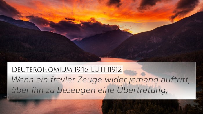 Deuteronomium 19:16 LUTH1912 Bible Verse Image