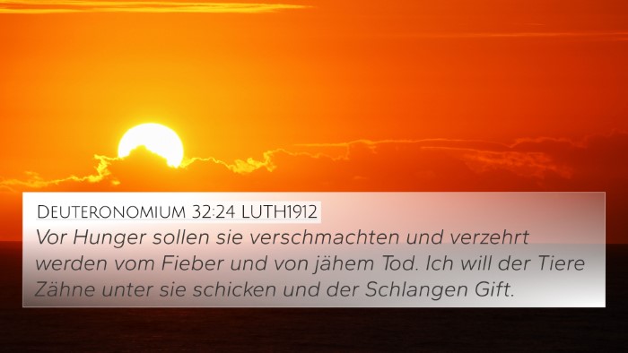 Deuteronomium 32:24 LUTH1912 Bible Verse Image