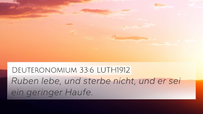 Deuteronomium 33:6 LUTH1912 Bible Verse Image