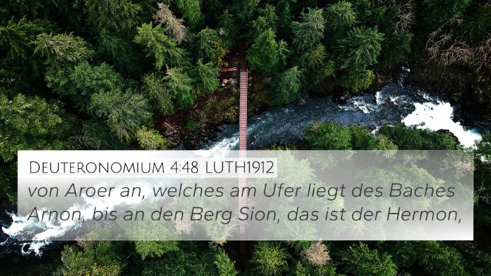 Deuteronomium 4:48 LUTH1912 Bible Verse Image