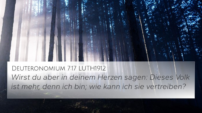 Deuteronomium 7:17 LUTH1912 Bible Verse Image
