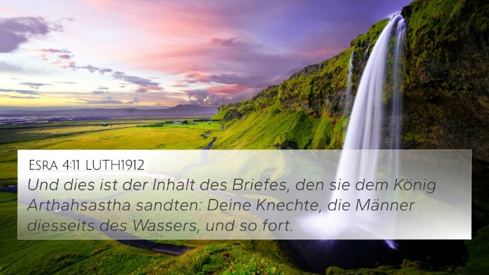 Esra 4:11 LUTH1912 Bible Verse Image