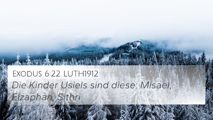 Exodus 6:22 LUTH1912 Bible Verse Image