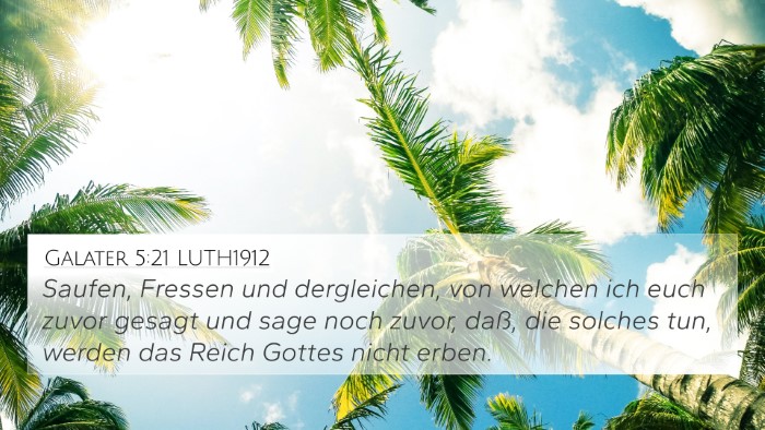 Galater 5:21 LUTH1912 Bible Verse Image