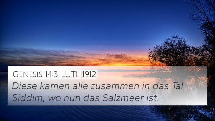 Genesis 14:3 LUTH1912 Bible Verse Image