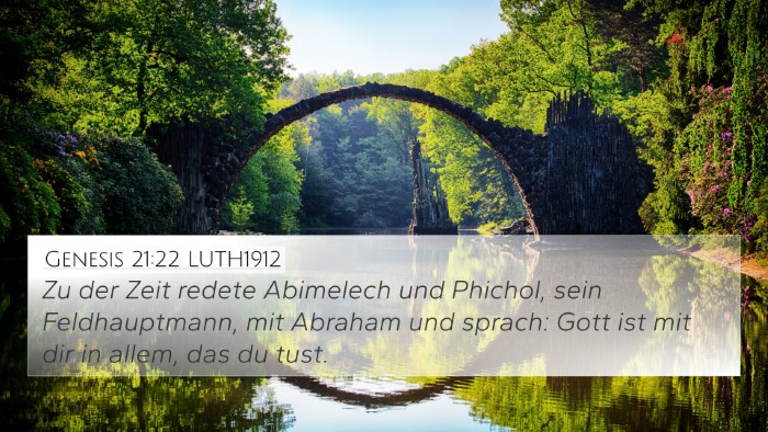 Genesis 21:22 LUTH1912 Bible Verse Image
