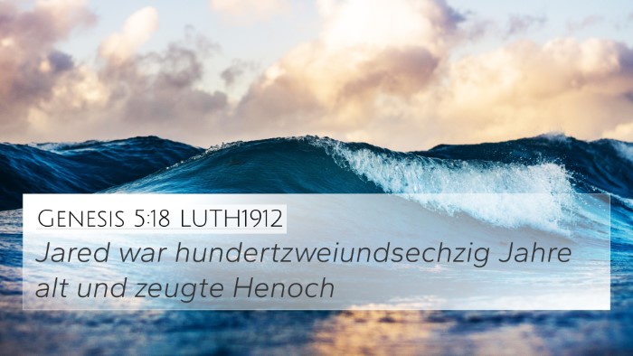 Genesis 5:18 LUTH1912 Bible Verse Image