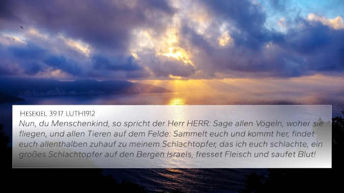 Hesekiel 39:17 LUTH1912 Bible Verse Image