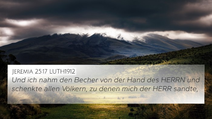 Jeremia 25:17 LUTH1912 Bible Verse Image
