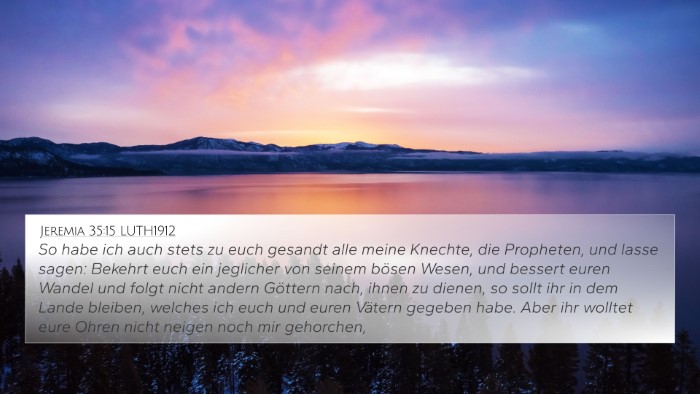 Jeremia 35:15 LUTH1912 Bible Verse Image