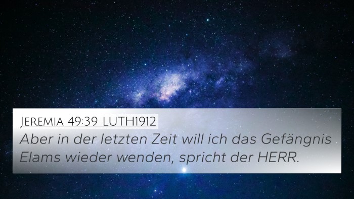 Jeremia 49:39 LUTH1912 Bible Verse Image