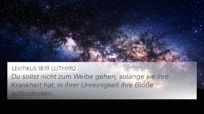 Levitikus 18:19 LUTH1912 Bible Verse Image