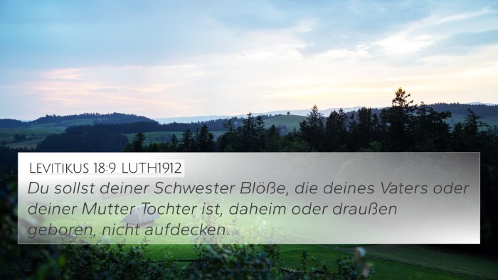 Levitikus 18:9 LUTH1912 Bible Verse Image