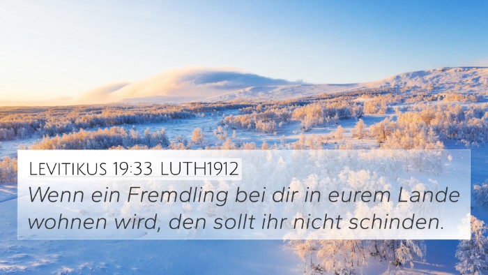 Levitikus 19:33 LUTH1912 Bible Verse Image