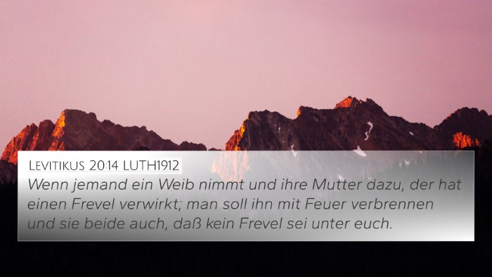 Levitikus 20:14 LUTH1912 Bible Verse Image