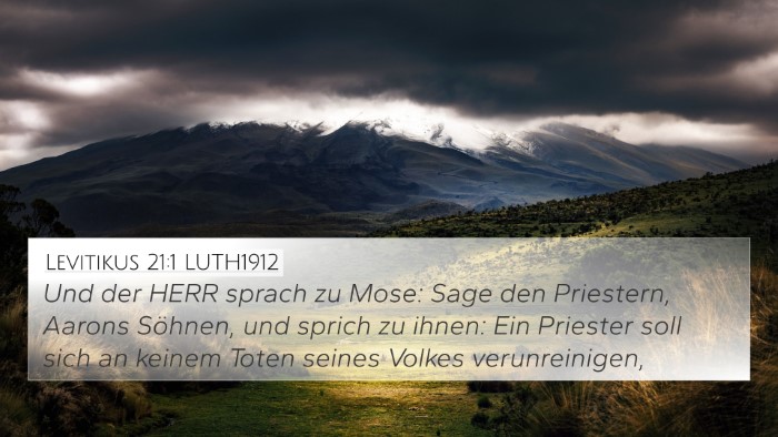 Levitikus 21:1 LUTH1912 Bible Verse Image