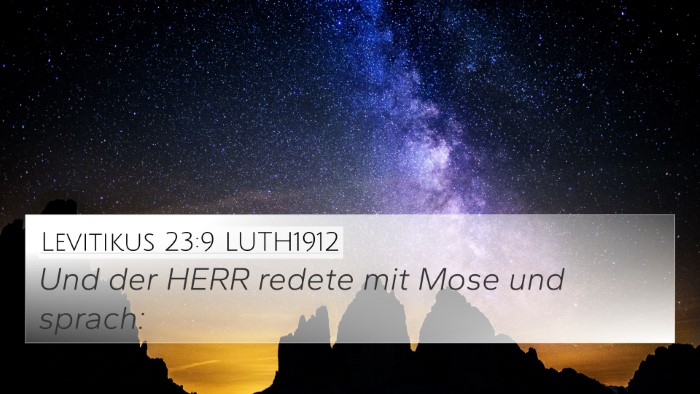 Levitikus 23:9 LUTH1912 4K Wallpaper - Und der HERR redete mit Mose und - 4K Wallpaper Bible Verse