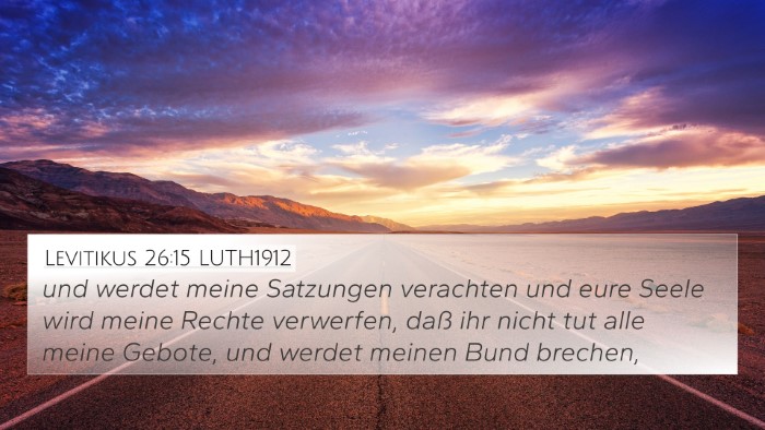 Levitikus 26:15 LUTH1912 Bible Verse Image