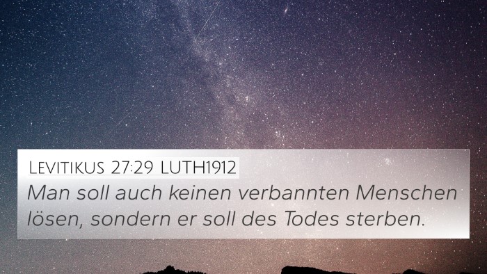 Levitikus 27:29 LUTH1912 Bible Verse Image