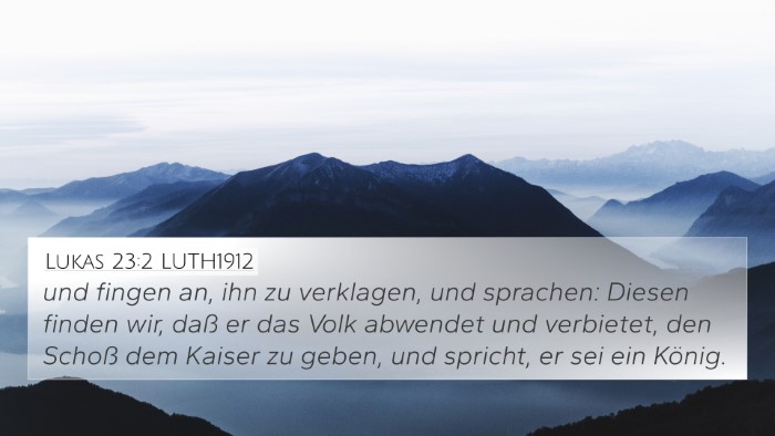 Lukas 23:2 LUTH1912 Bible Verse Image