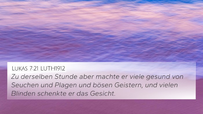 Lukas 7:21 LUTH1912 Bible Verse Image