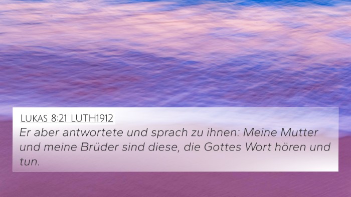 Lukas 8:21 LUTH1912 Bible Verse Image