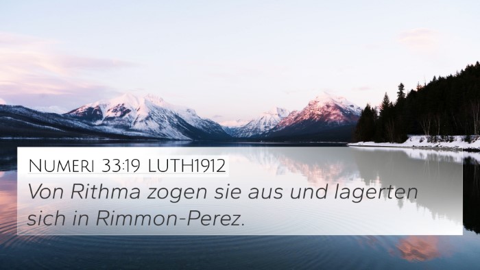 Numeri 33:19 LUTH1912 Bible Verse Image