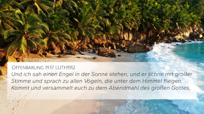 Offenbarung 19:17 LUTH1912 Bible Verse Image