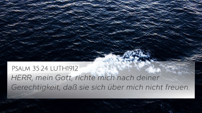 Psalm 35:24 LUTH1912 Bible Verse Image