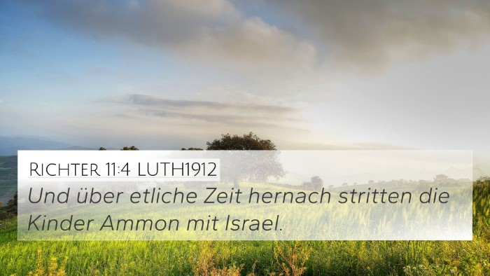 Richter 11:4 LUTH1912 Bible Verse Image