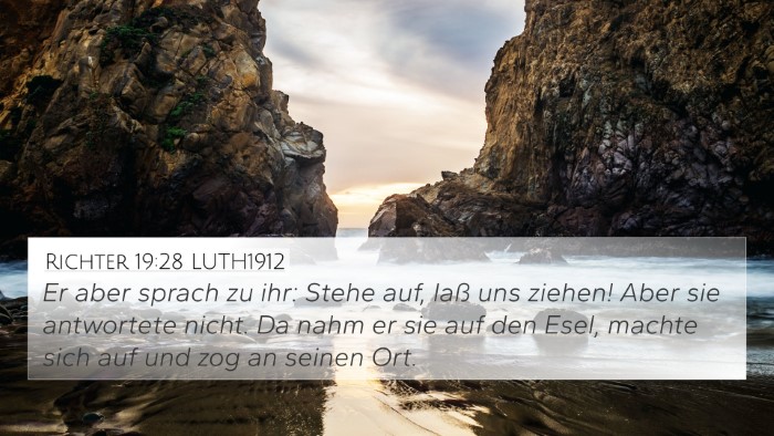 Richter 19:28 LUTH1912 Bible Verse Image