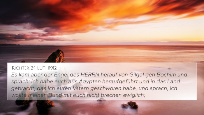 Richter 2:1 LUTH1912 Bible Verse Image