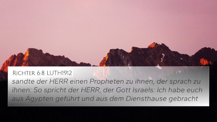 Richter 6:8 LUTH1912 Bible Verse Image