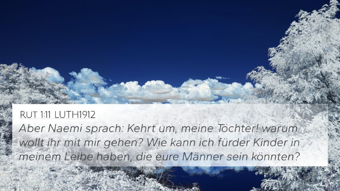 Rut 1:11 LUTH1912 Bible Verse Image