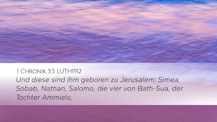 1 Chronik 3:5 LUTH1912 Bible Verse Image