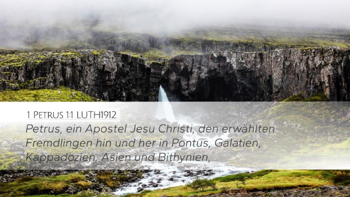 1 Petrus 1:1 LUTH1912 Bible Verse Image