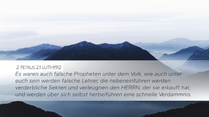2 Petrus 2:1 LUTH1912 Bible Verse Image